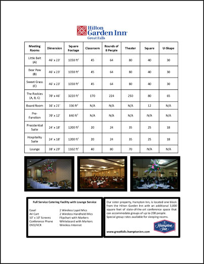 Link to Download the Hilton Garden Inn Meeting Rooms Flyer