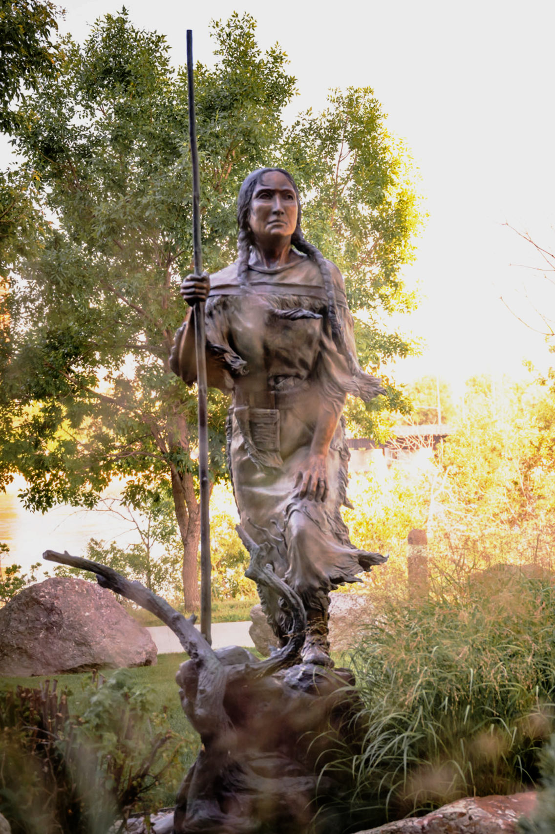 Sacagawea Art Along the Trail