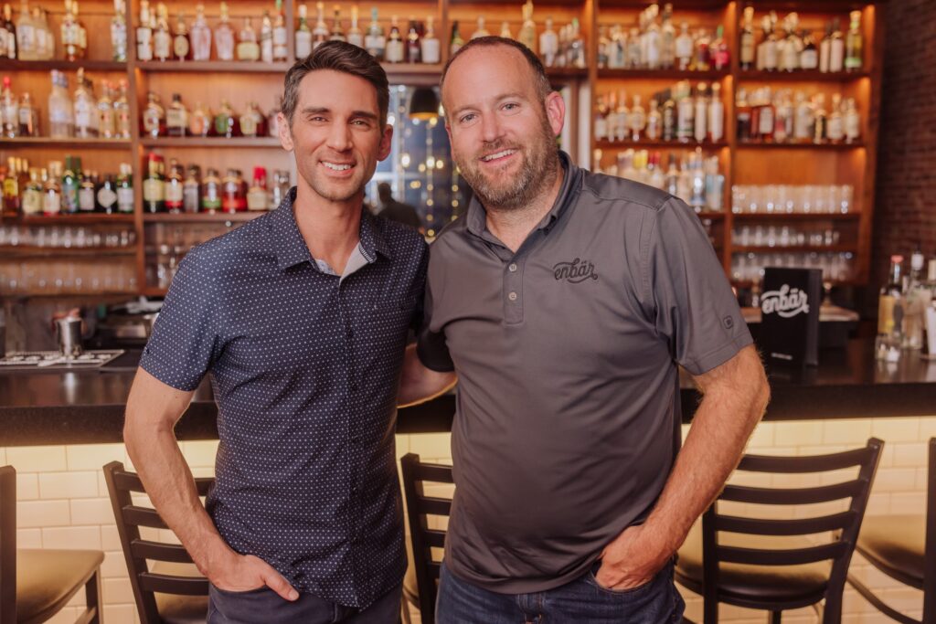 Jared Dillingham and Mike Hallahan at Enbar