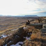 First Peoples Buffalo Jump State Park outside of Great Falls, Montana.