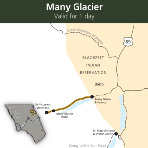 Glacier National Park 2024 Vehicle Reservation Entry Points