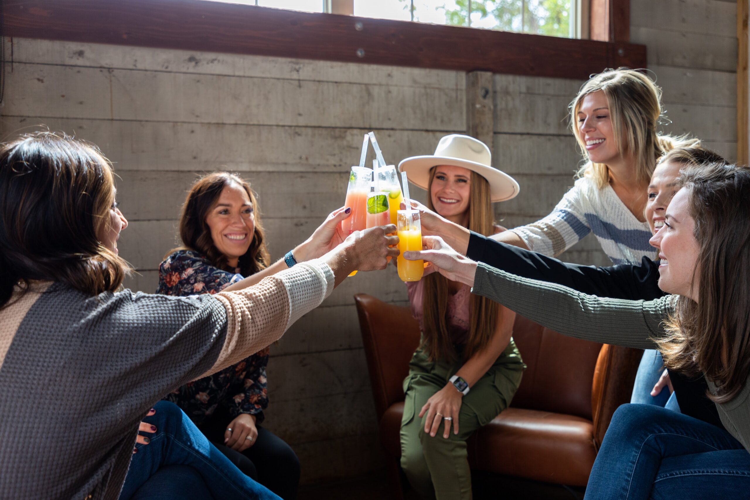 Mimosa Showdown event at 5th & Wine in Great Falls, Montana