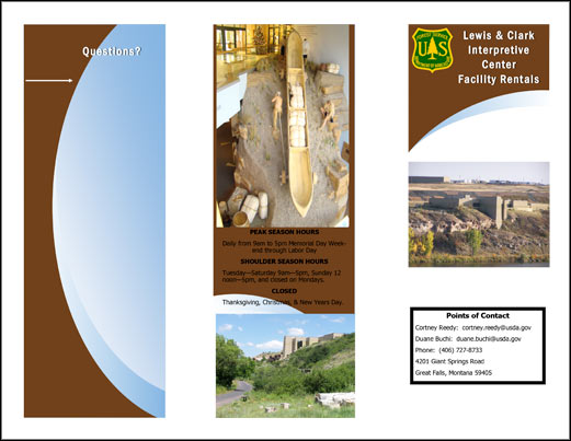 Link to Download the Lewis & Clark Interpretive Center Rental Flyer