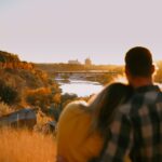 Fall Black Eagle Dam View