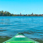 Kayak Missouri River in Great Falls, Montana